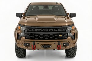 Chevrolet Silverado 1500 Bumper - Front - Rough Country - FXS 12000S - Harvest Bronze - '23-'26
